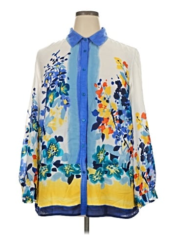 Rafaella 3/4 Sleeve Blouse (view 1)