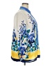 Rafaella 100% Polyester Floral Blue 3/4 Sleeve Blouse Size 2X - photo 4