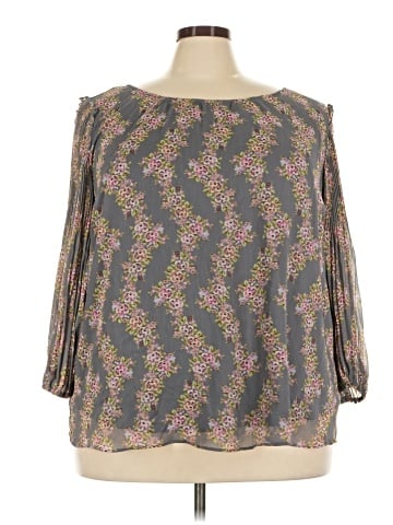 Kohl's 3/4 Sleeve Blouse (view 1)