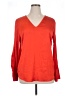 The Limited Red Long Sleeve Blouse Size XL - photo 1