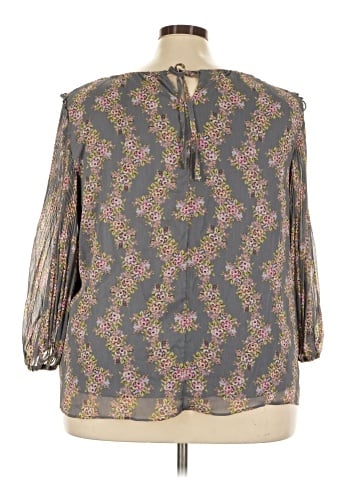 Kohl's 3/4 Sleeve Blouse (view 2)