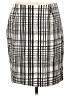 Apt. 9 Plaid Gray Formal Skirt Size 12 - photo 1