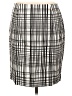 Apt. 9 Plaid Gray Formal Skirt Size 12 - photo 2