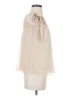 Judith March 100% Polyester Polka Dots Ivory Sleeveless Blouse Size S - photo 4