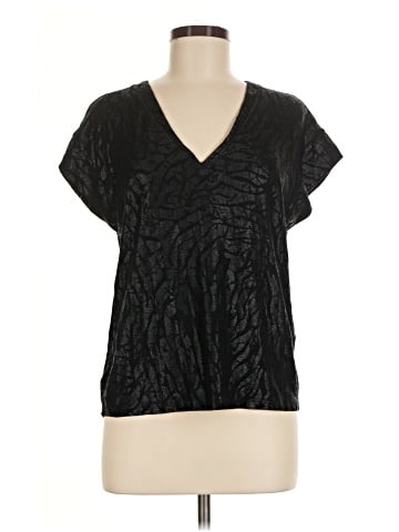 White House Black Market Short Sleeve Blouse (view 1)