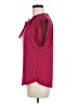 Dylan Pink Short Sleeve Blouse Size M - photo 5