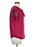 Dylan Pink Short Sleeve Blouse Size M - photo 4