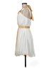 BCBGeneration 100% Polyester Color Block Orange Cocktail Dress Size 6 - photo 5