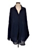 Lands' End Blue Long Sleeve Blouse Size S - photo 1