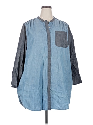 Lands' End Long Sleeve Button-Down Shirt (view 1)