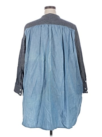 Lands' End Long Sleeve Button-Down Shirt (view 2)