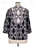 The Limited 100% Polyester Black 3/4 Sleeve Blouse Size XL - photo 2