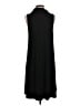 Mossimo Solid Black Casual Dress Size M - photo 2