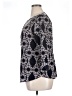 The Limited 100% Polyester Black 3/4 Sleeve Blouse Size XL - photo 5