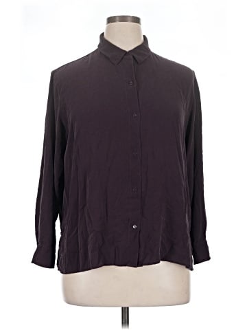 Eileen Fisher 3/4 Sleeve Silk Top (view 1)