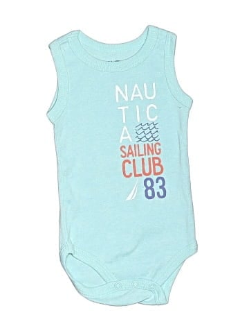 Nautica Short Sleeve Onesie (view 1)
