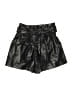 Sen Metallic Black Shorts Size XS (0) - photo 2