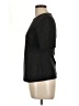 Theory Solid Black Short Sleeve Top Size L - photo 5