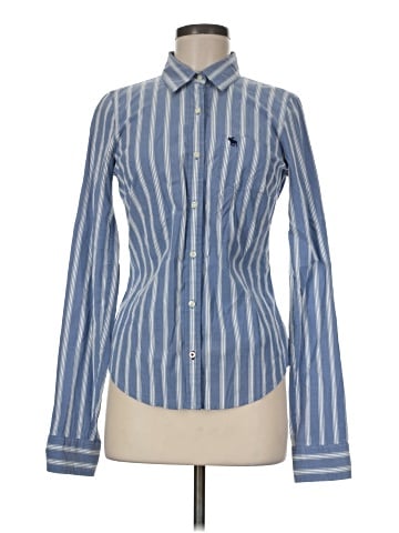 Abercrombie & Fitch Long Sleeve Button-Down Shirt (view 1)