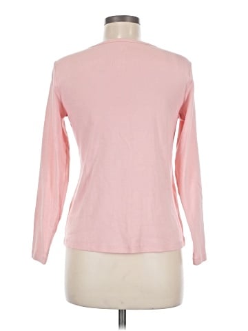 St. John's Bay Long Sleeve Top (view 2)