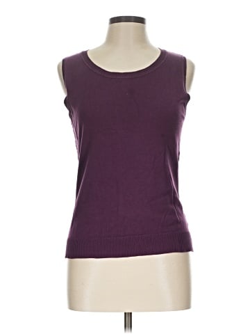 August Silk Sleeveless T-Shirt (view 1)