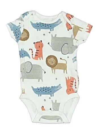 Child of Mine by Carter's Short Sleeve Onesie (view 1)
