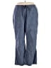 L.L.Bean Blue Casual Pants Size 24W - photo 1