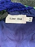 Line & Dot 100% Polyester Print Blue Casual Dress Size XS - photo 7