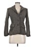 Evan Picone 100% Wool Tweed Brown Gray Wool Blazer Size 6 - photo 1