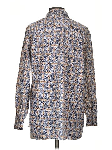 Rock Flower Paper Long Sleeve Button-Down Shirt (view 2)