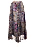 Chadwicks 100% Polyester Paisley Gray Casual Skirt Size S (petite) - photo 1