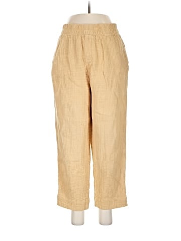 Madewell Lightspun Tapered Huston Pull-On Crop Pants (view 1)