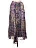 Chadwicks 100% Polyester Paisley Gray Casual Skirt Size S (petite) - photo 2