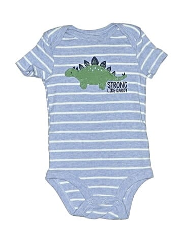 Child of Mine by Carter's Short Sleeve Onesie (view 1)