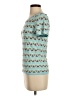 Etcetera Teal Short Sleeve Top Size XS - photo 5