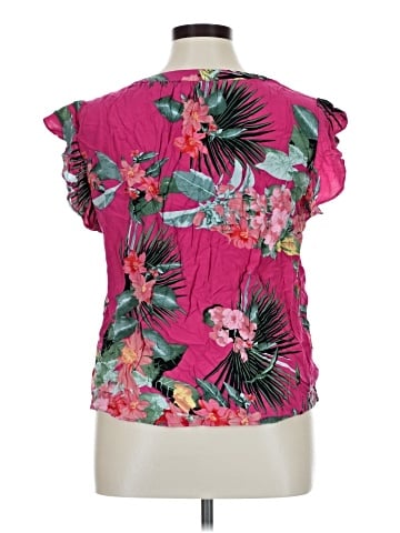 RACHEL Rachel Roy Short Sleeve Blouse (view 2)