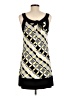AUW Graphic Gray Casual Dress Size M - photo 2