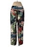 Zara Basic 100% Polyester Tropical Blue Casual Pants Size S - photo 2
