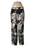Zara Basic 100% Polyester Tropical Blue Casual Pants Size S - photo 1