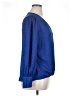 Chenault 100% Polyester Blue Long Sleeve Blouse Size XL - photo 4