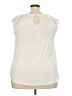 No Boundaries Ivory Sleeveless Blouse Size 3X - photo 2