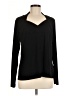 Simonton Says Black Long Sleeve Top Size M - photo 1