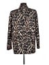 Lulumari 100% Recycled Polyester Animal Print Brown Blazer Size M - photo 2