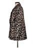 Lulumari 100% Recycled Polyester Animal Print Brown Blazer Size M - photo 5