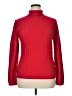 Anrabess Solid Red Turtleneck Sweater Size XL - photo 1