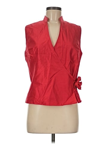 Anne Carson Sleeveless Blouse (view 1)