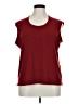 TanJay Burgundy Sleeveless T-Shirt Size XL - photo 1