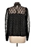Gracia Black Long Sleeve Blouse Size L - photo 2