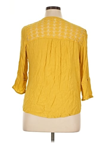 John Paul Richard 3/4 Sleeve Blouse (view 2)