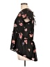 Jolt Black Short Sleeve Blouse Size L - photo 5